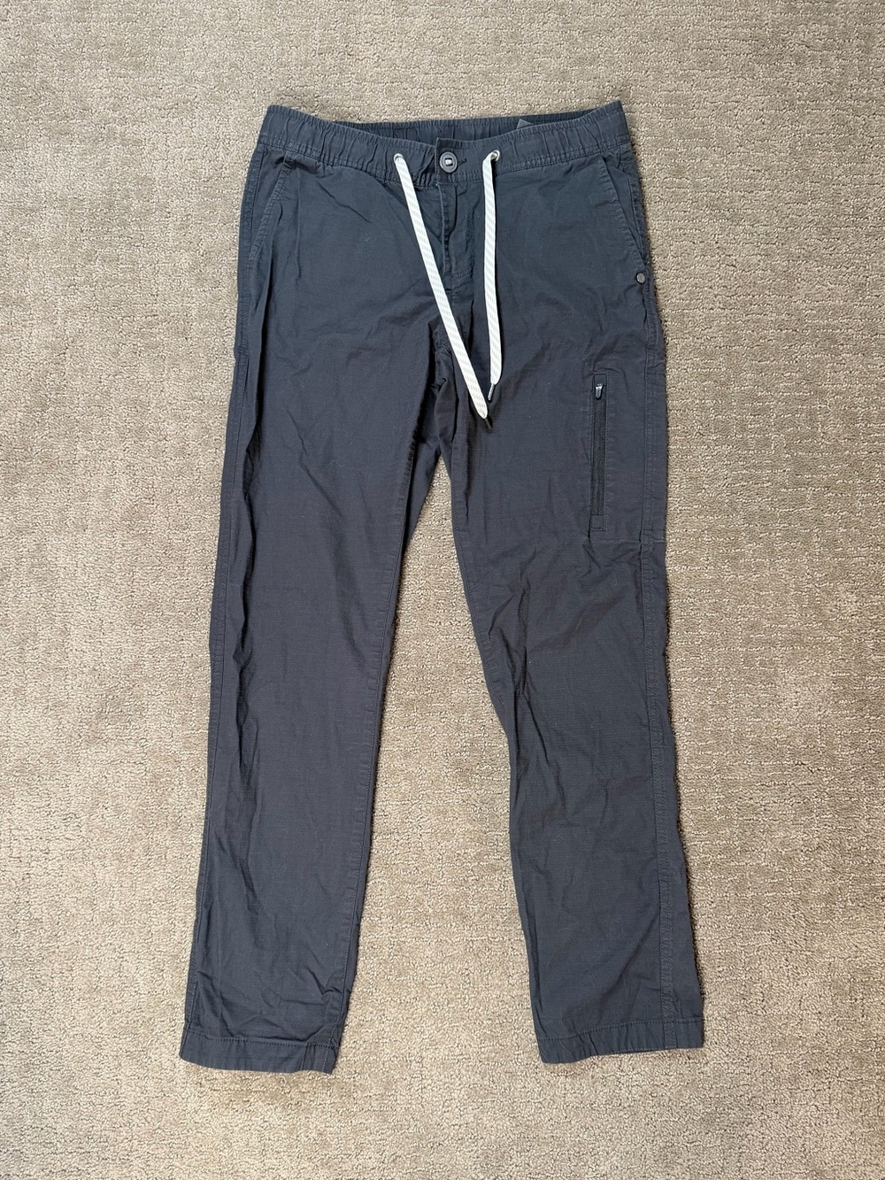 Vuori Womens Ripstop Pant CharcoalSize Small Hiking Casual Stretch Comfort